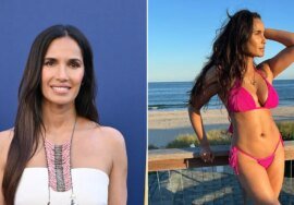 Padma Lakshmi, 54, sizzles in hot pink bikini beac…
