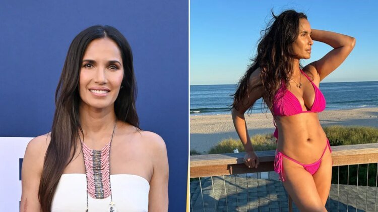 Padma Lakshmi, 54, sizzles in hot pink bikini beach photos on Instagram