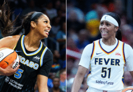 Angel Reese jokingly blames Fever player for sex t…
