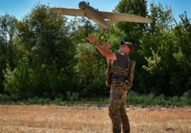 Ukrainian drones spark fire at Russian nuclear pla…