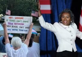 Virginia leaders condemn racist sign aimed at Wins…