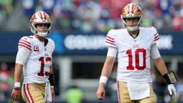 49ers QB Brock Purdy ruled out; Mac Jones to start…