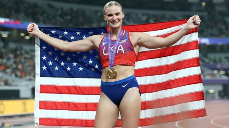 Americans go 1-2 in pole vault as Moon edges Morris for gold