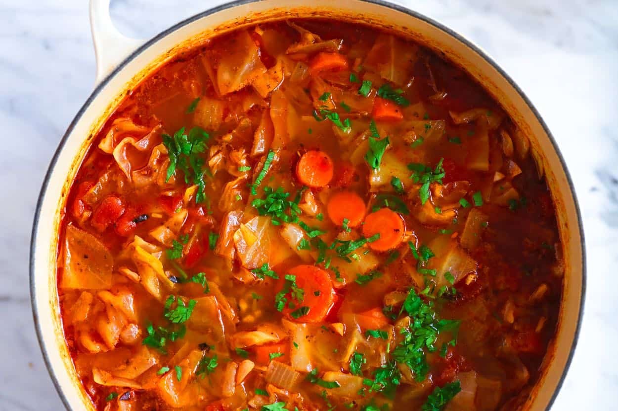 Easy Cabbage Soup Recipe
