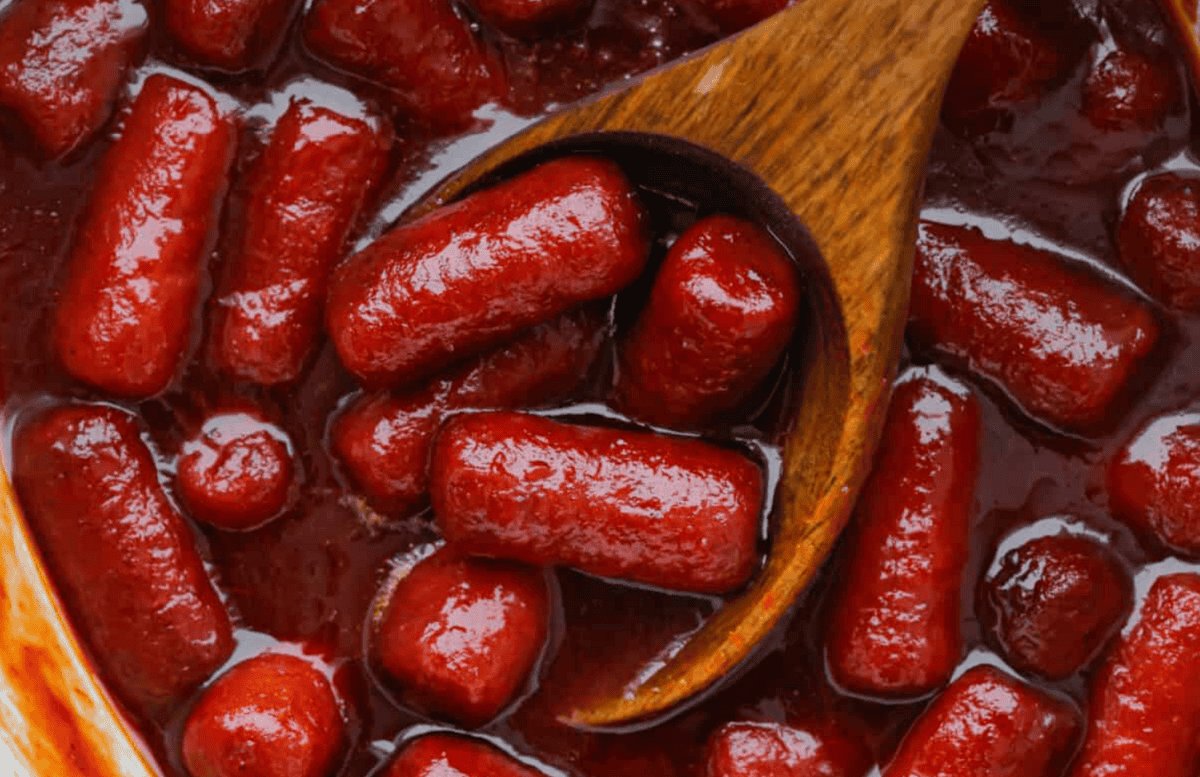 Crockpot Grape Jelly Little Smokies (Easy Game Day…