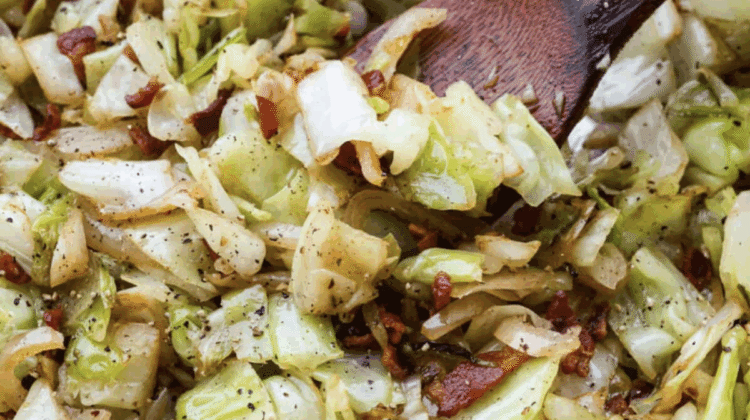 Southern Fried Cabbage with Bacon Southern Fried Cabbage with Bacon