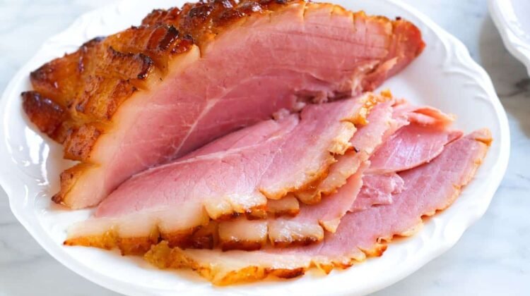 Brown Sugar Honey Glazed Baked Ham Recipe