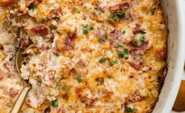 Hot Reuben Dip Recipe with Corned Beef