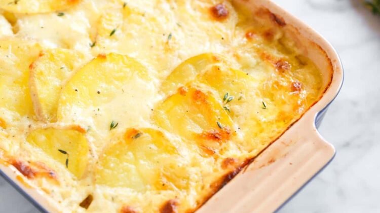 Cheesy Scalloped Potatoes Recipe