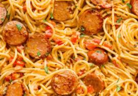 Cajun Spaghetti (Creamy, Easy Weeknight Dinner)