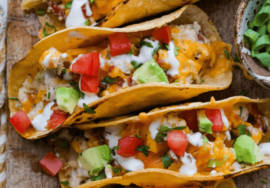 Crack Chicken Tacos with Bacon and Ranch