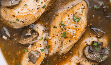 Easy Crockpot Chicken Marsala Recipe