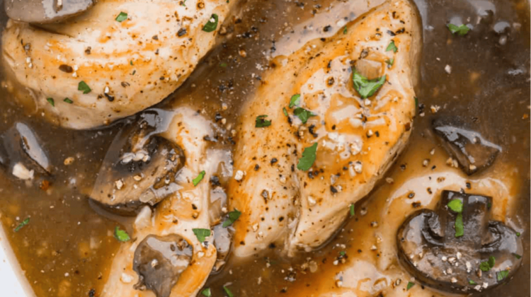 Easy Crockpot Chicken Marsala Recipe
