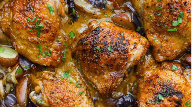 One Pan Irish Chicken with Cabbage Potatoes and Bacon