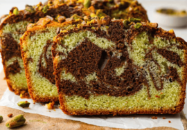 Chocolate Pistachio Loaf (Starbucks Copycat Recipe)