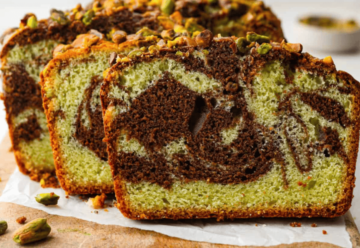 Chocolate Pistachio Loaf (Starbucks Copycat Recipe)