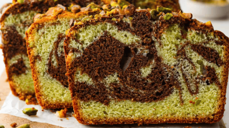 Chocolate Pistachio Loaf (Starbucks Copycat Recipe)