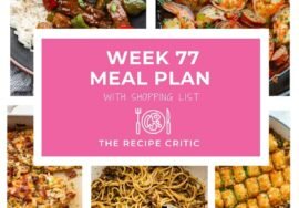 Easy Weekly Meal Plan for Busy Families