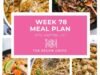 Weekly Meal Plan #78 | The Recipe Critic