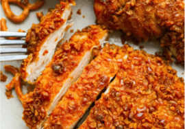 Crispy Pretzel Crusted Chicken Recipe