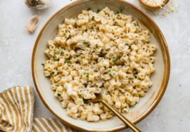 Creamy Garlic Ditalini Pasta (Easy 20-Minute Recipe)