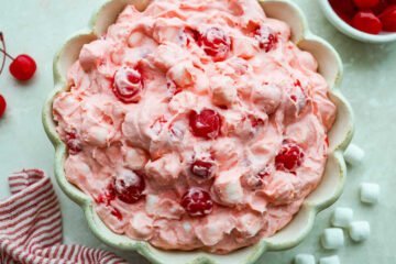 Cherry Cheesecake Fluff Salad (Easy No-Bake Dessert)