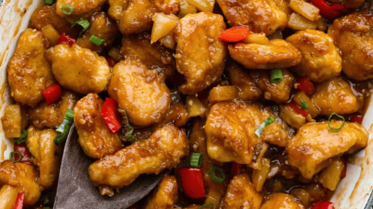 Baked Sweet Hawaiian Chicken with Pineapple
