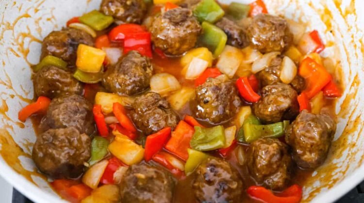 Sweet and Sour Meatballs Recipe