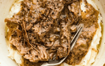 4 Ingredient Mushroom Beef (Classic Roast)| The Recipe Critic