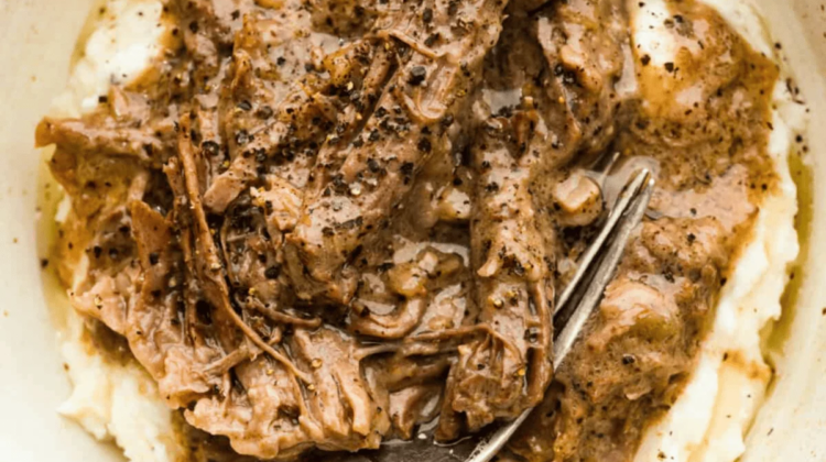4 Ingredient Mushroom Beef (Classic Roast)| The Recipe Critic