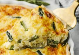 Asparagus Quiche Recipe (Easy Spring Brunch)