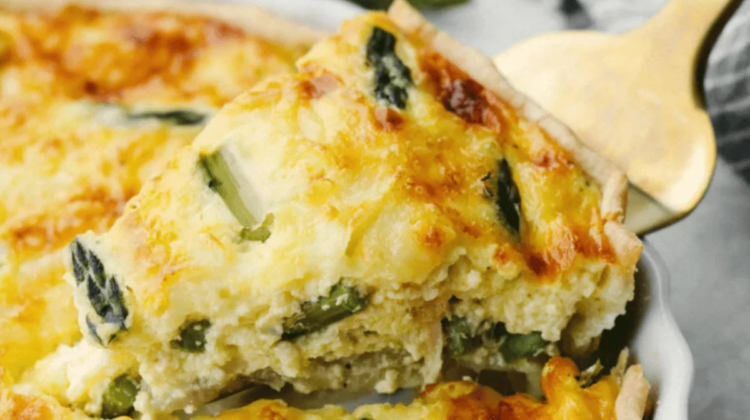 Asparagus Quiche Recipe (Easy Spring Brunch)