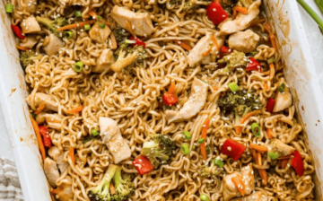 Ramen Noodle Casserole (Dump and Bake)