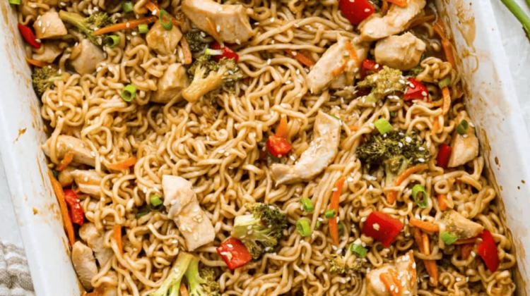 Ramen Noodle Casserole (Dump and Bake) Ramen Noodle Casserole (Dump and Bake)