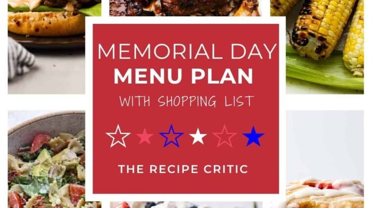 Memorial Day Menu Plan | The Recipe Critic Memorial Day Menu Plan | The Recipe Critic