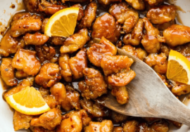 Copycat Panda Express Orange Chicken (Secret Ingredient!)