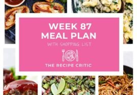 Weekly Meal Plan with 5 Easy Dinner Ideas