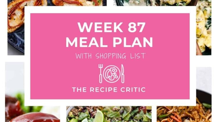 Weekly Meal Plan with 5 Easy Dinner Ideas