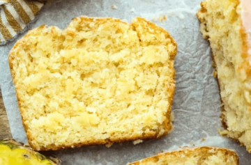 Soft and Moist Glazed Pineapple Bread