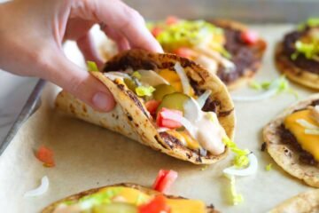 Smash Burger Tacos Recipe