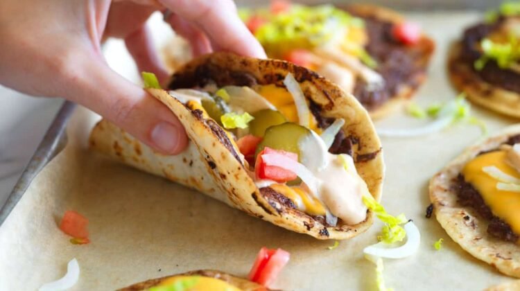Smash Burger Tacos Recipe