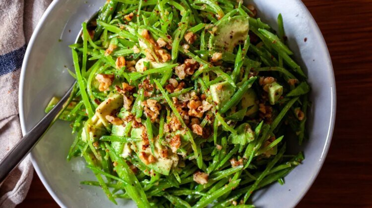 snow pea salad with avocado – smitten kitchen