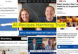 AI Recipes Harming Trust