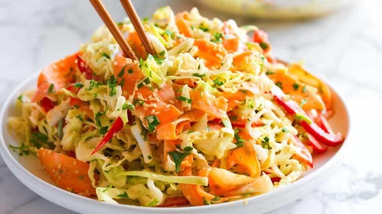 Easy Asian Slaw Recipe