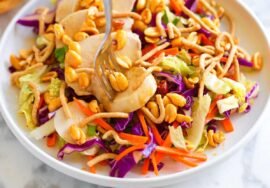 Chinese Chicken Salad Recipe (with the best dressing)