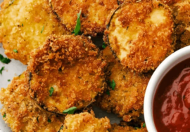 Crispy Parmesan Fried Zucchini Recipe