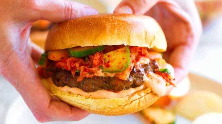 Pork Burgers Recipe (Juicy & Flavorful) Pork Burgers Recipe (Juicy & Flavorful)
