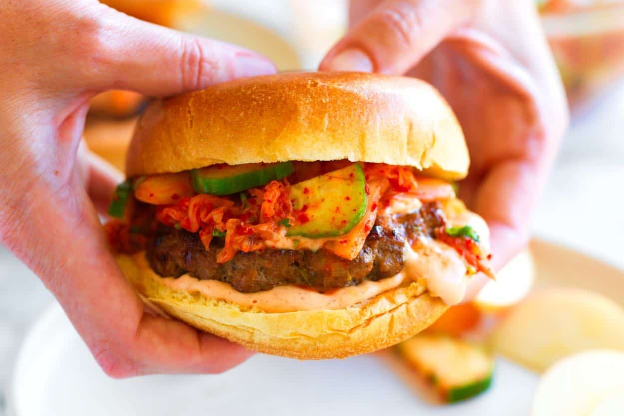 Pork Burgers Recipe (Juicy & Flavorful)