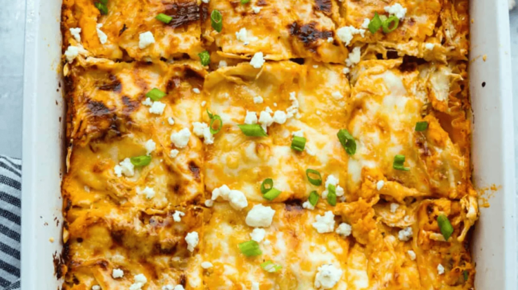 Buffalo Chicken Lasagna (Creamy, Cheesy and Easy) Buffalo Chicken Lasagna (Creamy, Cheesy and Easy)