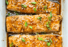 Maple Glazed Salmon (Easy Sweet and Savory Dinner)